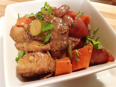 You may be thinking that an amazing vegan dinner. This stew is incredible. The seitan is tender and ...