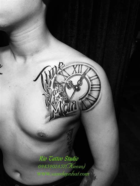 Xem thêm ý tưởng về hình xăm ngực, hình xăm, xăm. hình xăm đồng hồ | Tattoos, Clock tattoo, Cool tattoos