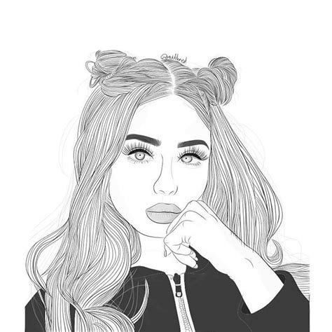 Imagenes De Chicas Tumblr Kawaii Para Colorear páginas para colorear