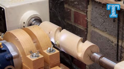 How to make a wooden ring without power tool. Cutting Wooden Spirals on the Lathe: Homemade Router Jig ...