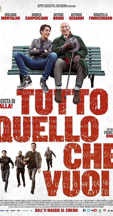 Giuliano montaldo è un regista, sceneggiatore e attore italiano. Tutto quello che vuoi - 2017 | Düsseldorfer Filmkunstkinos