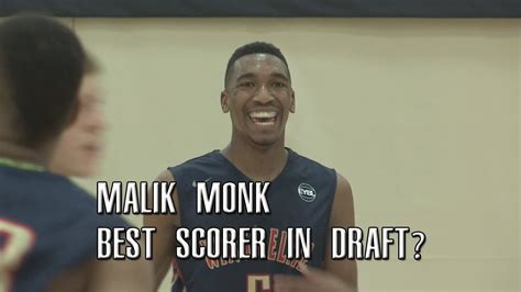 Brother, marcus monk, was a wide receiver at university of arkansas and drafted by the chicago bears in 2008 … Malik Monk The Best Scorer In The Draft?! AAU And CP3 Camp ...