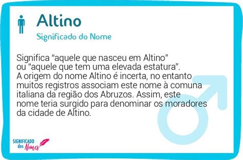 Teve um geada por aqui esses dias. Significado do Nome Altino - Significado dos Nomes