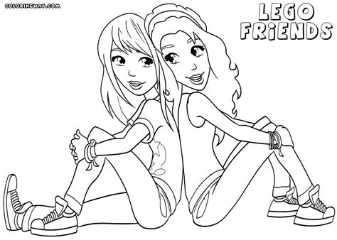A series of lego constructors was also released based on this cartoon. Download or print this amazing coloring page: Lego Friends ...