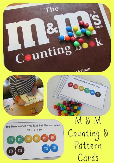 Browse our free printable papers for card making and give your cards an extra edge. M & M Math Pattern Cards | Math patterns, Math for kids ...