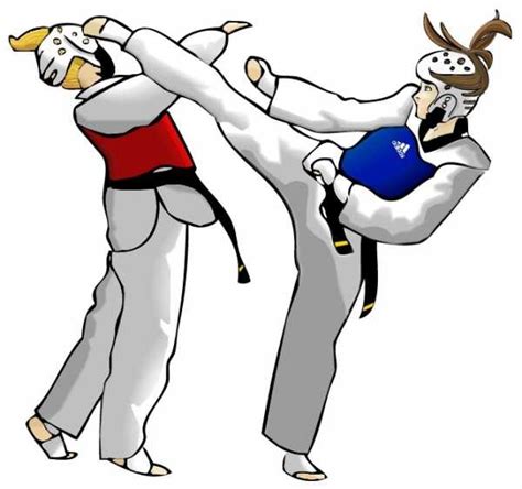 Даты голосования с 13.12.2016 по 17.12.2016г. Тхэквондо рисунок - Taekwondo: изображения, стоковые ...