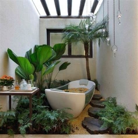 You will also find bamboo used in tropical decor. 50 Amazing Tropical Bathroom Décor Ideas - DigsDigs