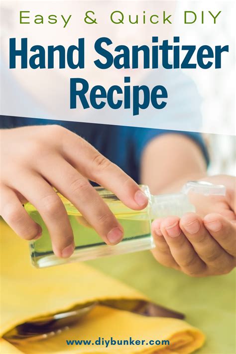 Add 1 tbsp of aloe vera gel. homemade hand sanitizer rubbing alcohol - DIYbunker