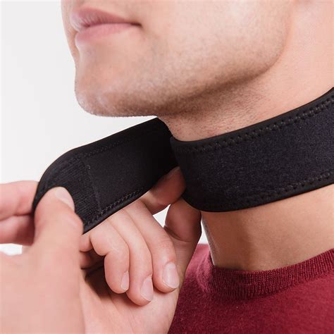 How to relieve bottom braces pain. Pain-Relief Magnetic Thermal Neck Brace - Milky Spoon