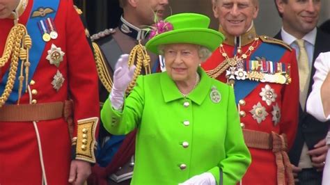 Members of the guard regiments during the trooping the colour ceremony. Princess Charlotte makes her balcony debut at Trooping the ...