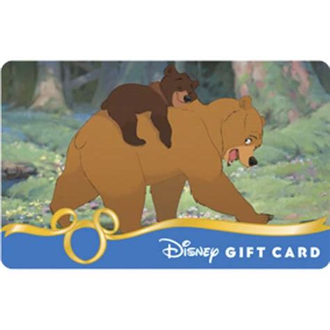 Website, contact number and gift card information for disney. Your WDW Store - Disney Collectible Gift Card - Brother Bear