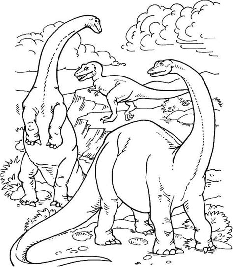 Coloring pages are a great way to relive stress both for little ones and ourselves! Dinosaur Coloring Pages for Kids