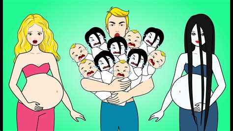 Check out amazing decuplets artwork on deviantart. DIY Paper Dolls Elsa & Zombie vs Newborn Decuplets ...