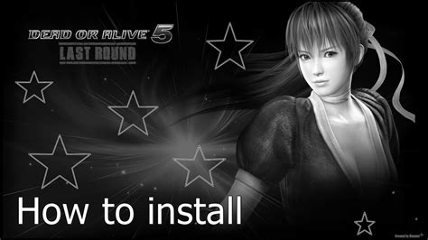 My setup is bbox and applyed 3dm dlc link: Dead or alive 5 last round-Reloaded - YouTube