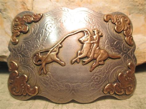 We did not find results for: ORNATE Fancy Nickel Silver Calf Roping Cowboy Western Belt ...