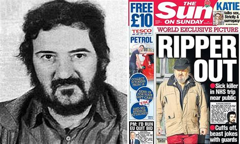 Sutcliffe, then 23 years old, and two of his siblings had been brought along to watch his mother exposed as an adulteress. Peter Sutcliffe has cost £10m and is getting an eye check ...
