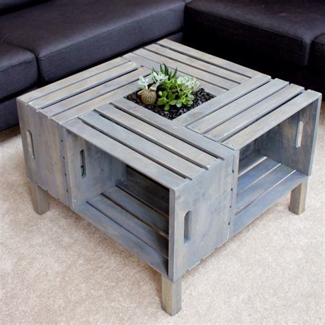 The table's frame is made of durable rubber solid wood. 16 Mini Garden Coffee Tables That Will Fascinate You