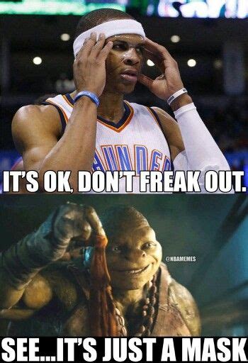 In fact, he has parlayed his love of fashion into a side business, as he. Russell Westbrook as a ninja turtle | Nba funny, Nba memes ...