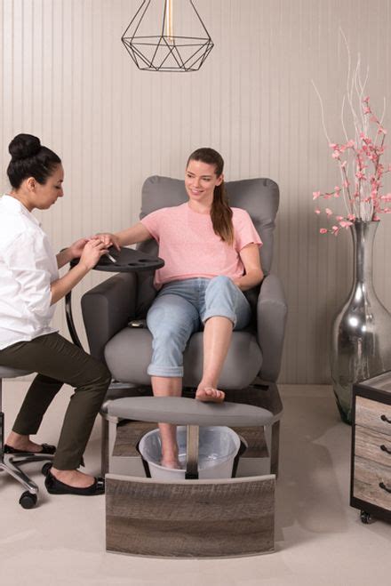 No plumbing pedicure chairs are pedicure chairs that dont need any permanent external pipes to either fill or drain the basin. Pedi Chair - Impact | No-Plumbing | Pedicure station ...