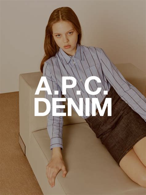 Auch hierbei steht ihnen selbstverständlich die traditionelle farbe weiß zur. A.P.C. Denim Summer 2018 Campaign (A.P.C.)