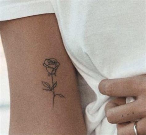 We have a number of ideas that you can use for the best rose flower tattoo for the arms, chest, hands, wrist, fingers and even your. Pin on Dainty tattoos