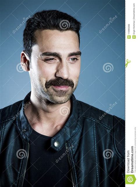 Beard dreaming of a full, luxuriant beard on the face of a friendly man can indicate luck ahead. Young Handsome Man With Beard And Mustache Studio Portrait Stock Photo - Image of muscle ...