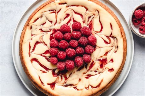 This link is to an external site that may or may not meet accessibility guidelines. Raspberry Swirl Cheesecake Recipe