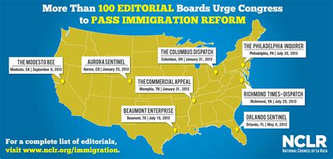 Editorial Boards Call for Immigration Reform | Immigration reform, Immigration, Reform