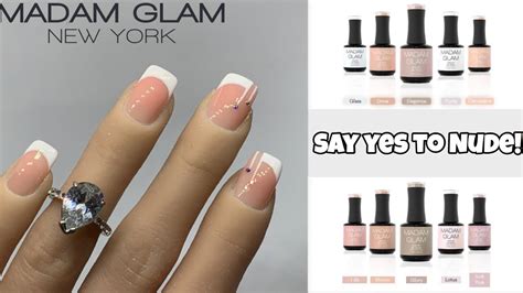 Of course, whenever you're done with this album, you can. Madam Glam Nude Collection | Gel Polish French Nails - YouTube