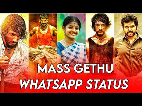Mass gethu WhatsApp status Tamil||Maduraikaran WhatsApp ...