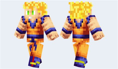 Dragon ball mini | всякая всячина. Son Goku Skin for Minecraft - Dragon Ball Z | 24hMinecraft.com