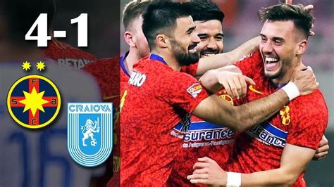 You will find what results teams fcsb and cs universitatea craiova usually end matches with. Rezumat: FCSB - U Craiova 4-1 | Greseli mari ale oltenilor ...