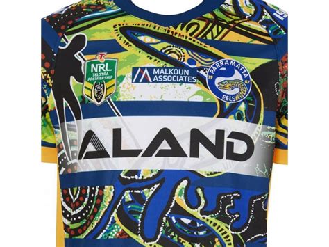 The home jersey is the same by the looks of things, the away is a new. Parramatta Eels Indigenous Jersey / Corey Norman Wikipedia ...