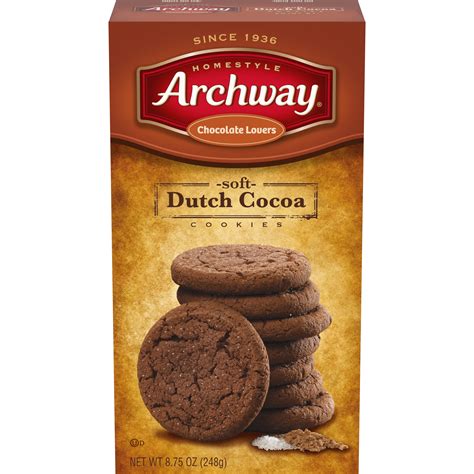 Sold & shipped by bermuda shop. Archway Soft Dutch Cocoa Cookies, 8.75 Oz - Walmart.com ...