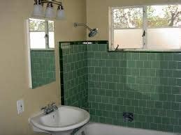 Peach and seafoam green tiled bathroom from the 1930's. Image result for bathroom 1950 | Retro bathrooms, Tile ...