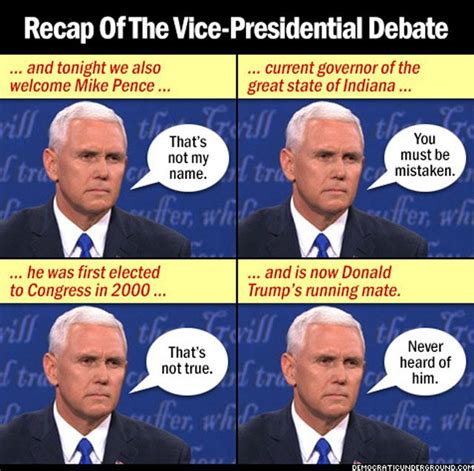 These memes range from spicy to dumb and relatable, but they're all pretty amusing. Funniest Vice Presidential Debate Memes