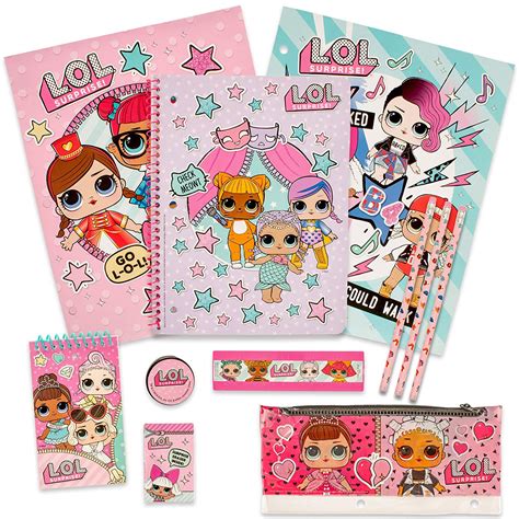 Puzzle lol soft girls aesthetic muñecas lol: MGA Entertainment Juego de papelería de Lujo LOL Surprise ...