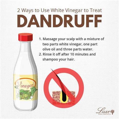 Especially, when you use white vinegar at a safe ratio for your hair, you can leave it on overnight without worrying about damaged hair. You think vinegar is only for cooking? It can remove your ...