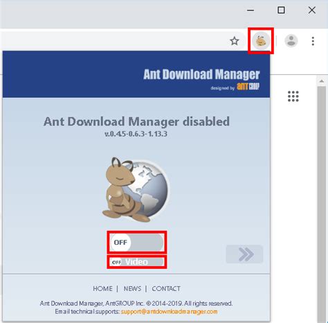 Please, help me with this, i reallye apprecciate the time taken to read this thread. How to reduce the intrusiveness of Ant Download Manager ...