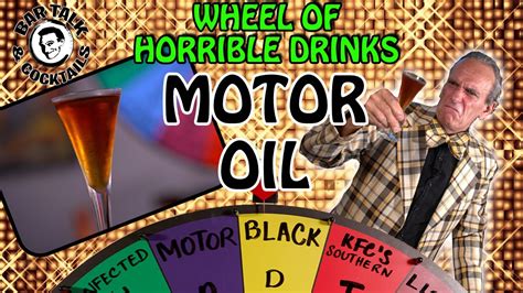 So, what are your greatest alloy wheels in the world ever? DRINKING MOTOR OIL? - The worst drinks ever made on the ...