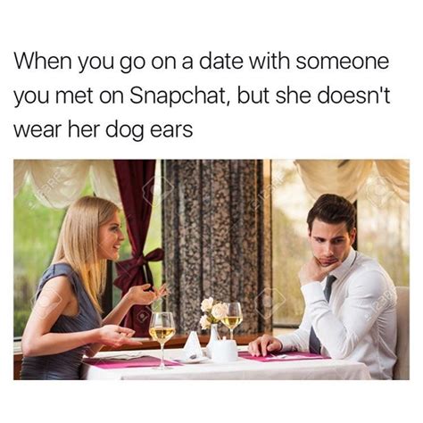 Hoping she'll make the first move When You Go On A Date With Someone You Met On Snapohat ...