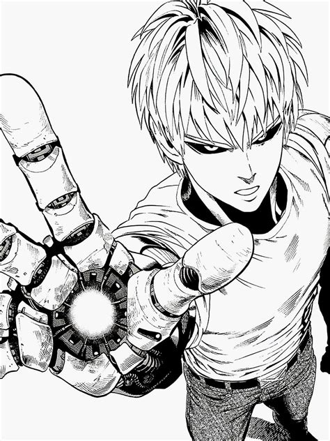 I started coloring several years ago for friends and to maintain dexterity in my hands (more on that later), and am bringing it to patreon as i can keep coloring while i go to school. Genos Androide do One Punch Man para colorir | Saitama one ...