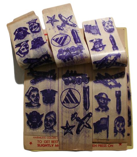 Maybe you would like to learn more about one of these? Ballyhoo Vintage News: 1940s "Victory Tattoos"