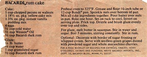 Viimeisimmät twiitit käyttäjältä bacardi (@bacardi). Bacardi Rum Cake | Bacardi rum cake, Rum cake, Cooking cake
