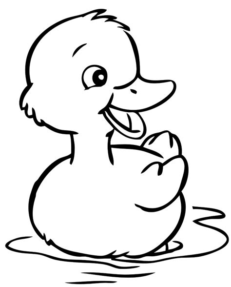 ¡tambien disponible para pintar a mano! Dibujos de patos nadando para colorear | Dibujos | Pato para colorear, Patos dibujos y Dibujos ...