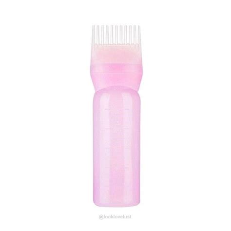 Hair oil is oil applied to the hair as a cosmetic, conditioner, styling aid, restorative or tonic. Hair Dye/Oil Brush Bottle Applicator | Dyed hair, Bottle ...