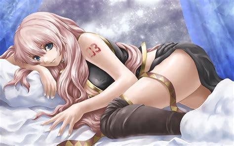 I present to you my collection of wallpapers, scaled. Hot Anime Girl Megurine Luka Vocaloid Poster - My Hot Posters
