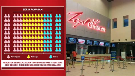 The second largest tgv cinema is tgv suria klcc with 12 screens and 2459 seats. This Malaysian cinema is requiring Muslim attendees to ...