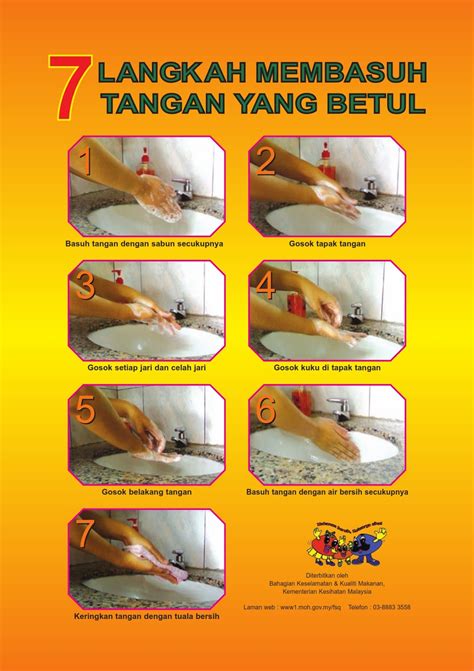 7 langkah cara membasuh tangan yang betul oleh nurse , utamakan kebersihan terutama sekali ketika musim. Smart Kantin SKBP: Cara-cara Basuh Tangan Yang Betul