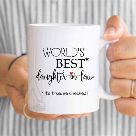 Maybe you would like to learn more about one of these? Daughter in law gifts "World's best daughter in law ...